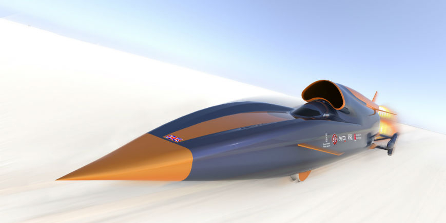 Land speed record kept on track - Bloodhound SSC